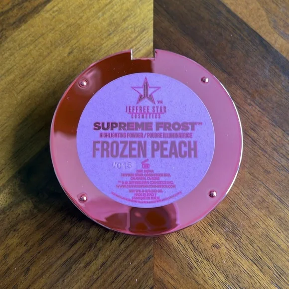 Jeffree Star “FROZEN PEACH” Supreme Frost Highlighting Powder! - Picture 5 of 10